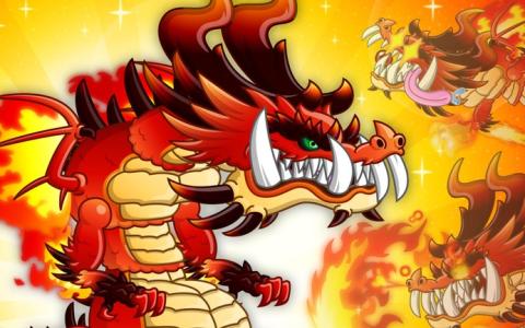 「城とドラゴン」11周年で新大型ドラゴン“レッドイーター”登場！赤喰いで超強化