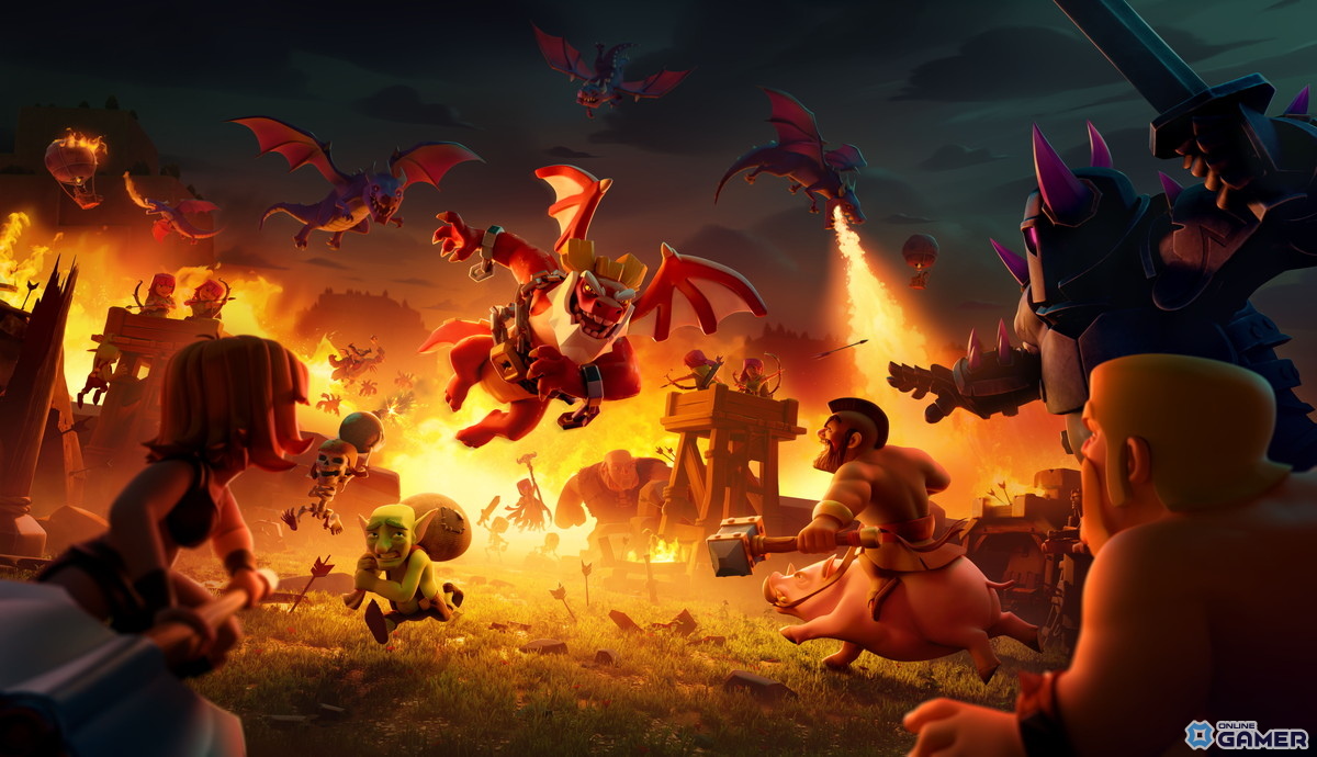 「クラッシュ・オブ・クラン」新ヒーロー「ドラゴンデューク」実装！シーズンパス刷新など大型アップデート実施のスクリーンショット1