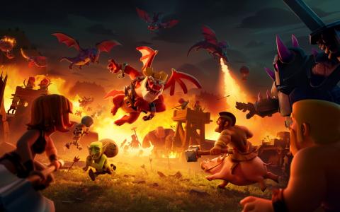 「クラッシュ・オブ・クラン」新ヒーロー「ドラゴンデューク」実装！シーズンパス刷新など大型アップデート実施