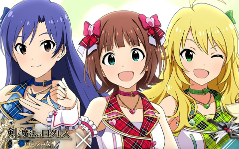 「剣と魔法のログレス いにしえの女神」×「アイドルマスター」コラボ開催！天海春香の限定アバターが登場