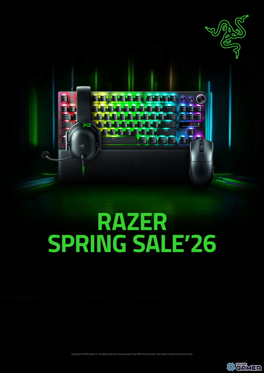 Razer春のセール開催人気ゲーミングデバイスが特別価格にの画像