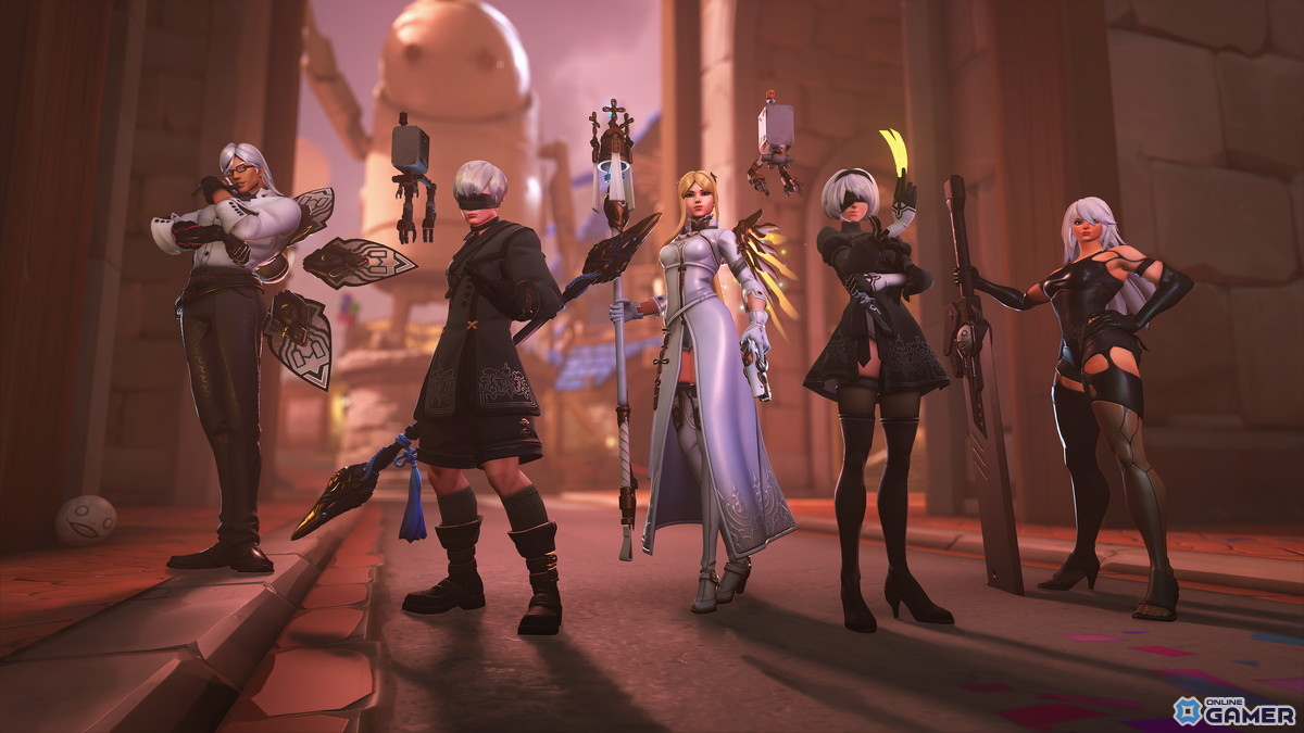 「オーバーウォッチ2」×「プロジェクト・ヨルハ」コラボ開催！キリコ用スキン「2B」など限定スキン登場のスクリーンショット7