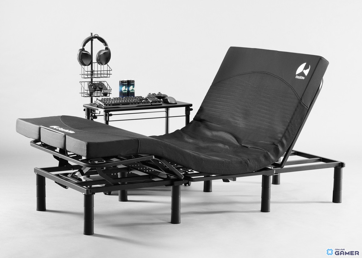 搬入しやすく進化した「電動ゲーミングベッド2」発売。3分割構造で“寝ながらゲーム環境”を実現のスクリーンショット10