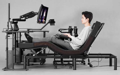 搬入しやすく進化した「電動ゲーミングベッド2」発売。3分割構造で“寝ながらゲーム環境”を実現