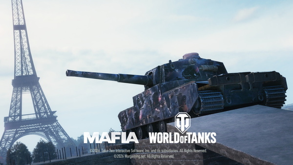 「World of Tanks」×「Mafia」コラボ開催!TierIX戦車Predatore登場―限定搭乗員&スタイル実装のスクリーンショット8