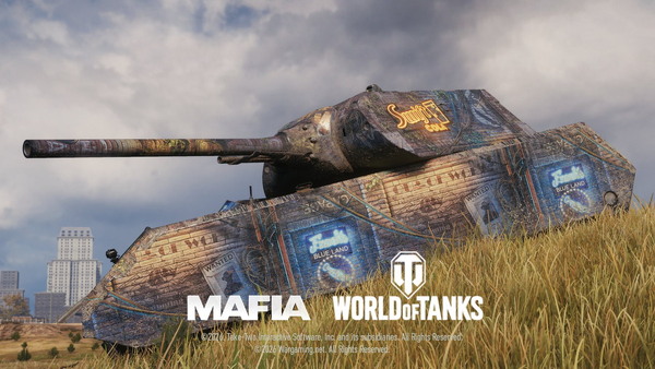 「World of Tanks」×「Mafia」コラボ開催!TierIX戦車Predatore登場―限定搭乗員&スタイル実装のスクリーンショット1