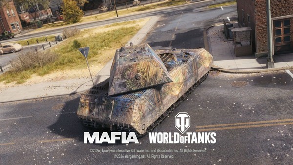 「World of Tanks」×「Mafia」コラボ開催!TierIX戦車Predatore登場―限定搭乗員&スタイル実装のスクリーンショット2