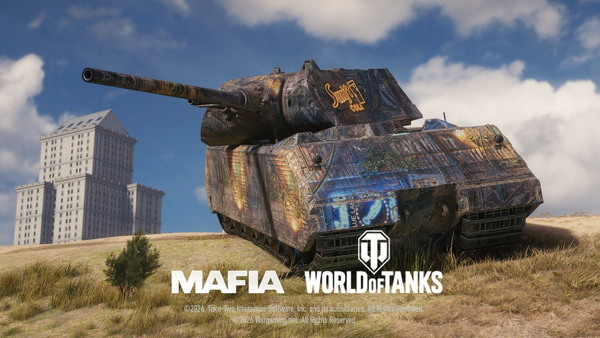 「World of Tanks」×「Mafia」コラボ開催!TierIX戦車Predatore登場―限定搭乗員&スタイル実装のスクリーンショット3