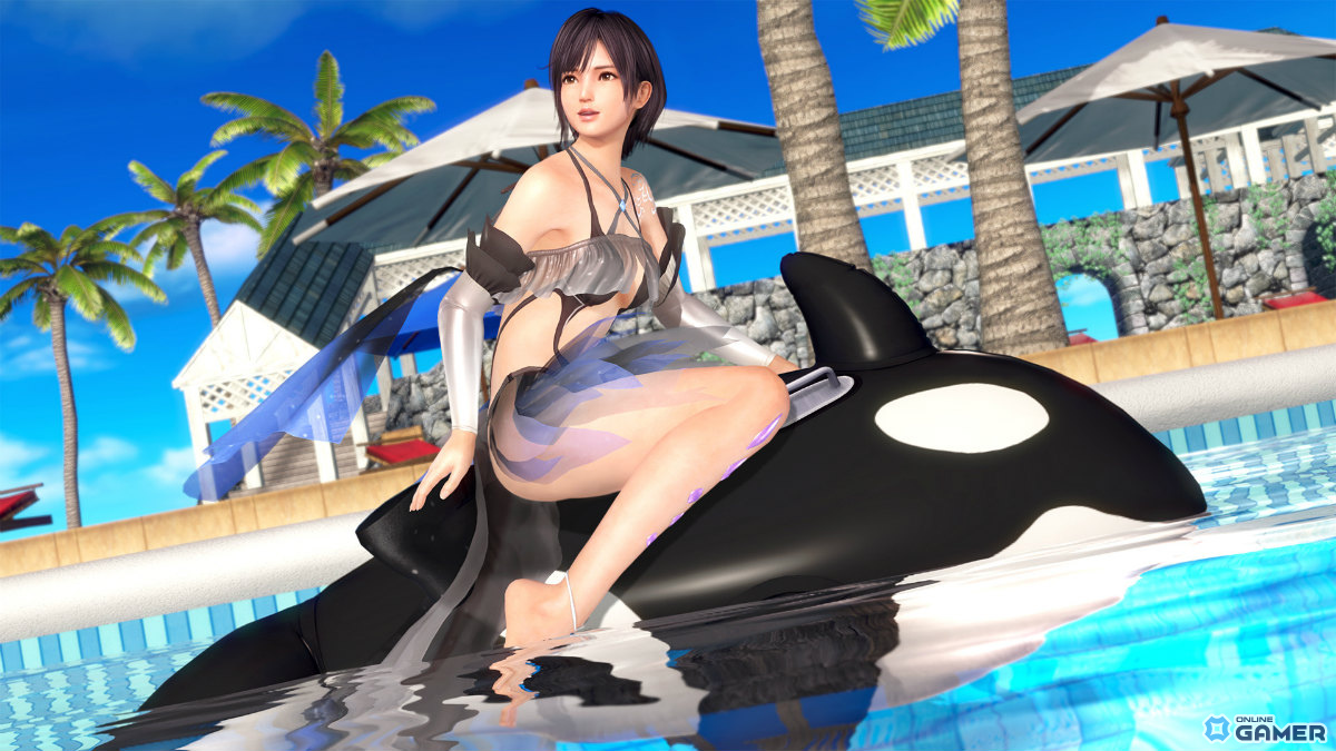 「DEAD OR ALIVE XVV」SSR水着「グリッターグリーン」登場！最大70連無料ガチャも開催のスクリーンショット7