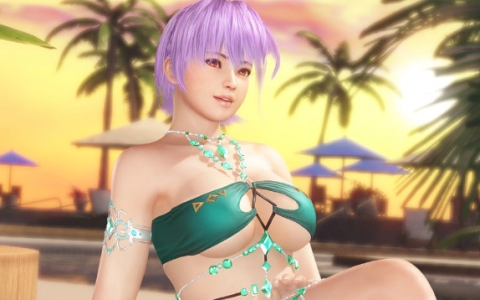 「DEAD OR ALIVE XVV」SSR水着「グリッターグリーン」登場！最大70連無料ガチャも開催