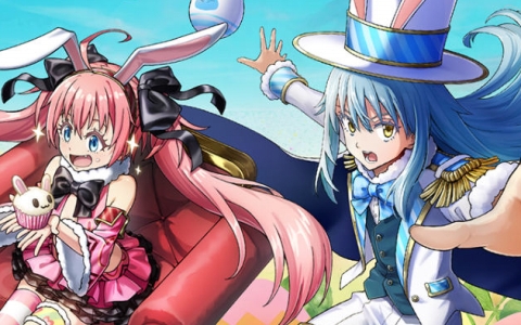 「グラサマ」×「転スラ」第5弾開催！リムル＆ミリムがイースターverで登場