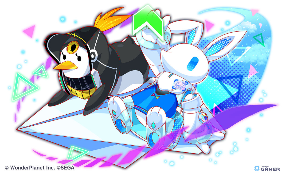 ★6 案内役 チュウニペンギン&Usagi-chan-san