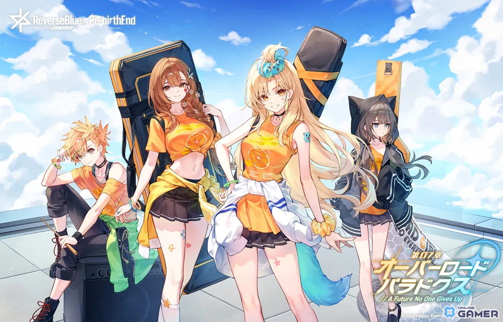 「リバースブルー×リバースエンド」第07章公開!アニバ限定プロブレム《学園祭》が登場のスクリーンショット1