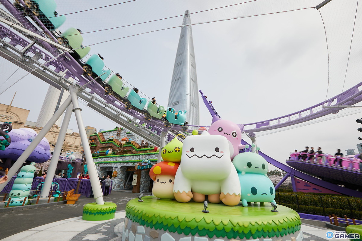 メイプルストーリーの世界が現実に！韓国ロッテワールドに新エリア「Maple Island」誕生のスクリーンショット2