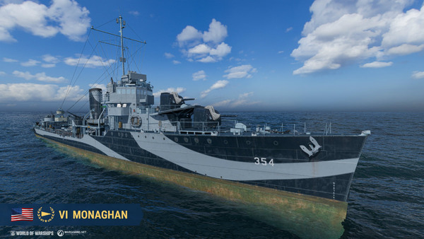 「WorldofWarships」独TierIX駆逐艦ZH-1登場―GWイベント&アズレン第八波コラボ発表のスクリーンショット3