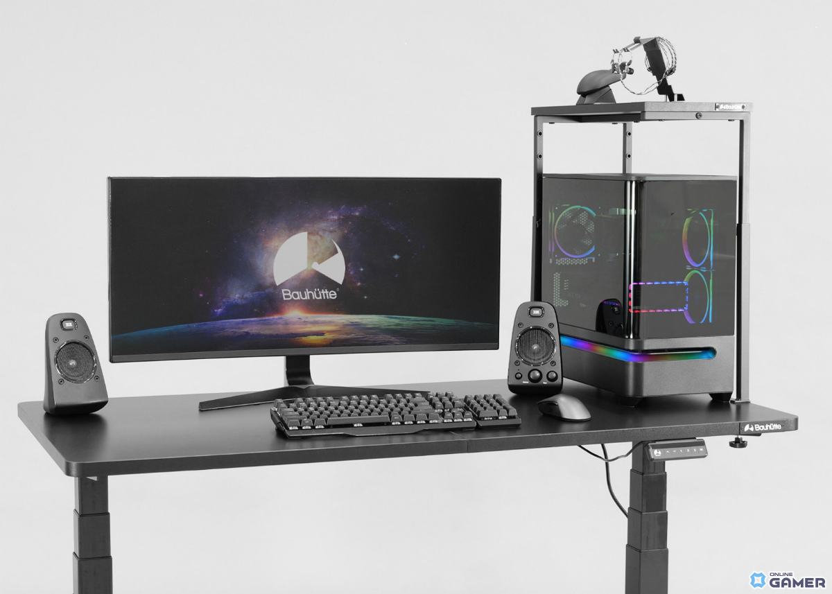 「BHP-50R」3本脚で視界を遮らないPC上ラック登場―フィギュアケース連結で空中展示ものスクリーンショット13