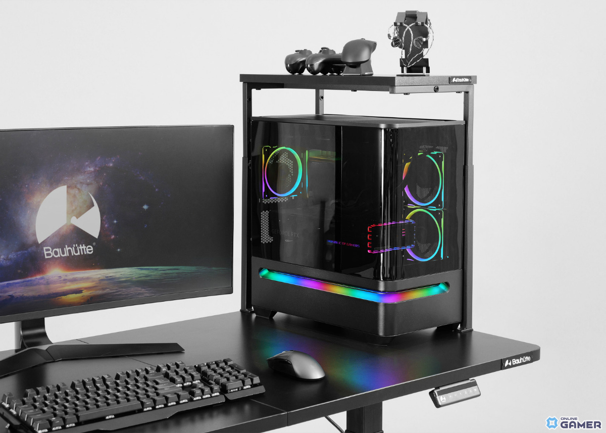 「BHP-50R」3本脚で視界を遮らないPC上ラック登場―フィギュアケース連結で空中展示ものスクリーンショット14