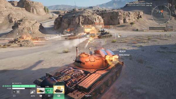 「World of Tanks: HEAT」CBT開催決定!PS5・Xbox・PCで4月16日開始―4つのPvPモード実装のスクリーンショット4