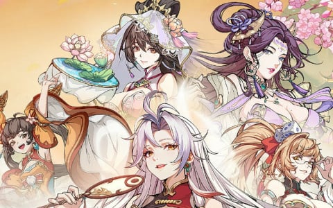 「三国志・極彩」配信開始！最大1,000連無料＆性転換武将の新作カードRPG