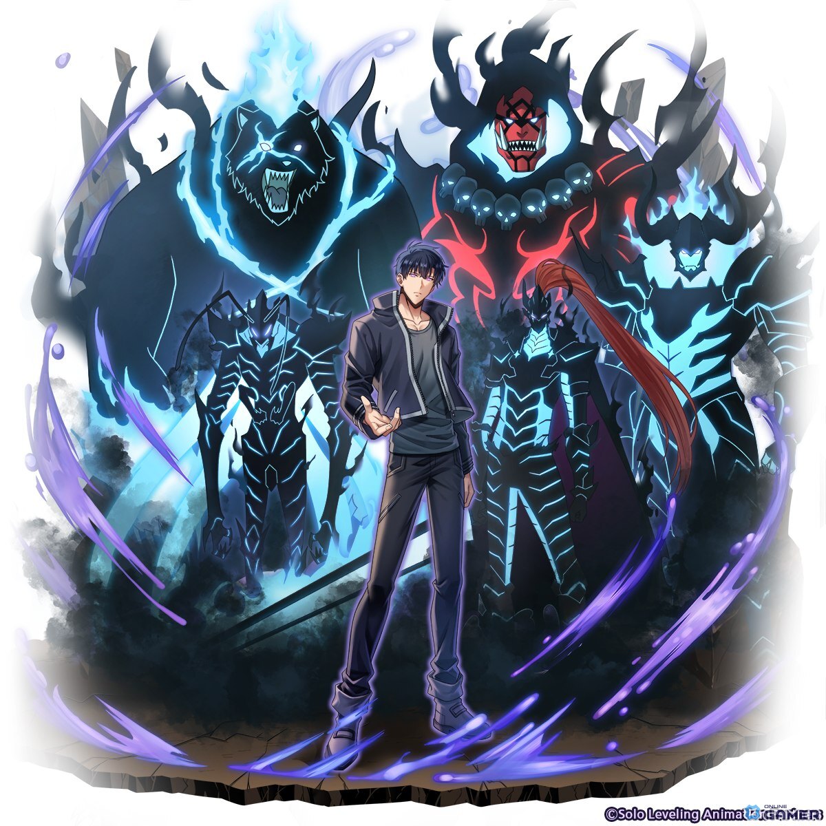 「グラサマ」×「俺だけレベルアップな件」コラボ開催！水篠旬や向坂雫ら参戦＆限定ストーリー実装のスクリーンショット4