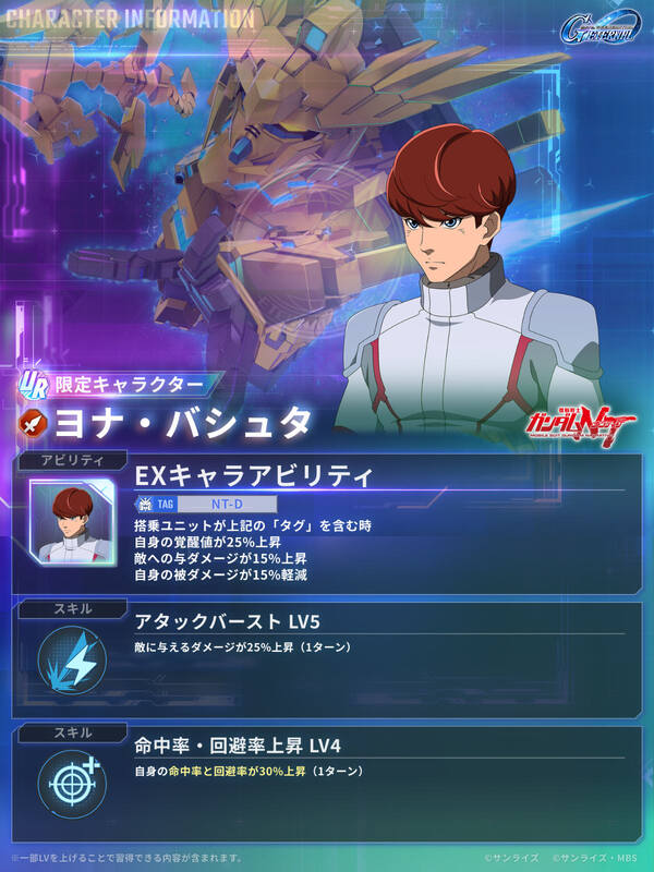「ジージェネ エターナル」メインステージに「ガンダムNT」追加―フェネクス（デストロイモード）登場のピックアップガシャも開催！のスクリーンショット2