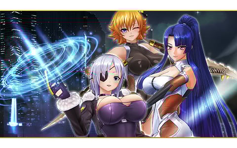 「アクション対魔忍」5月5日アップデートでアイナ・紫・さくらの性能を改善―日替わりクエストに新難易度「超級」も追加！