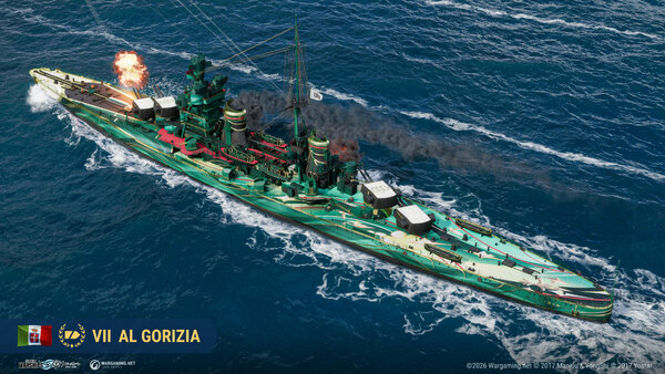 「World of Warships」×「アズールレーン」第八波開催!―「AL Marco Polo」など6隻のコラボ艦艇とTashkentら8名の艦長が6月18日まで登場のスクリーンショット13