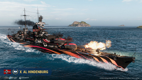 「World of Warships」×「アズールレーン」第八波開催!―「AL Marco Polo」など6隻のコラボ艦艇とTashkentら8名の艦長が6月18日まで登場のスクリーンショット14