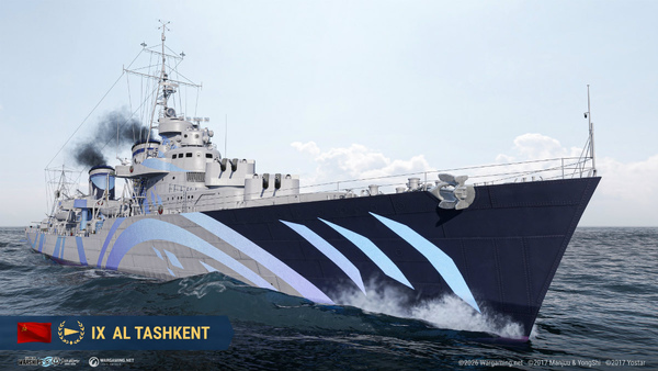 「World of Warships」×「アズールレーン」第八波開催!―「AL Marco Polo」など6隻のコラボ艦艇とTashkentら8名の艦長が6月18日まで登場のスクリーンショット23