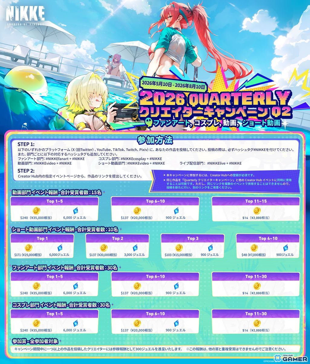 「NIKKE」新SSRニケ「ミント」（CV：高尾奏音）が登場！新イベント「B-SIDE IDOL」実装へのスクリーンショット2