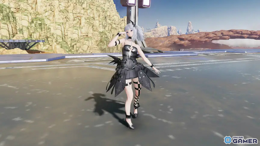 「PSO2 ニュージェネシス」ACスクラッチ「ゴシックエレガンス」配信！ゴシックドレスや新モーション登場のスクリーンショット11