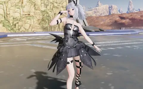 「PSO2 ニュージェネシス」ACスクラッチ「ゴシックエレガンス」配信！ゴシックドレスや新モーション登場