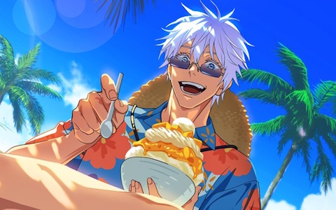 「呪術廻戦 ファントムパレード」夏イベント「渚に跳ねる青」開催!虎杖&五条の新SSR登場