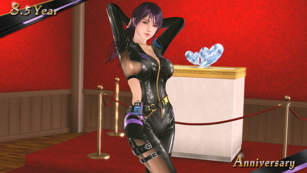 「DEAD OR ALIVE XVV」8.5周年で最大100連無料!怪盗風SSR水着「クワイエット・ノワール」が登場のスクリーンショット3