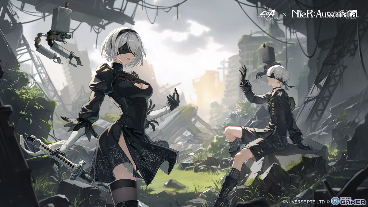 「クリスタル・オブ・アトラン」×「NieR:Automata」コラボ開催！2B＆9Sコスや新職業「鬼刃」実装のスクリーンショット3