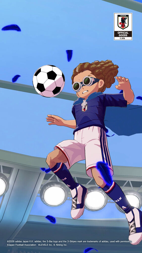 「イナズマイレブン クロス」6月9日配信決定!日本代表ユニフォームの円堂守&鬼道有人が登場のスクリーンショット2