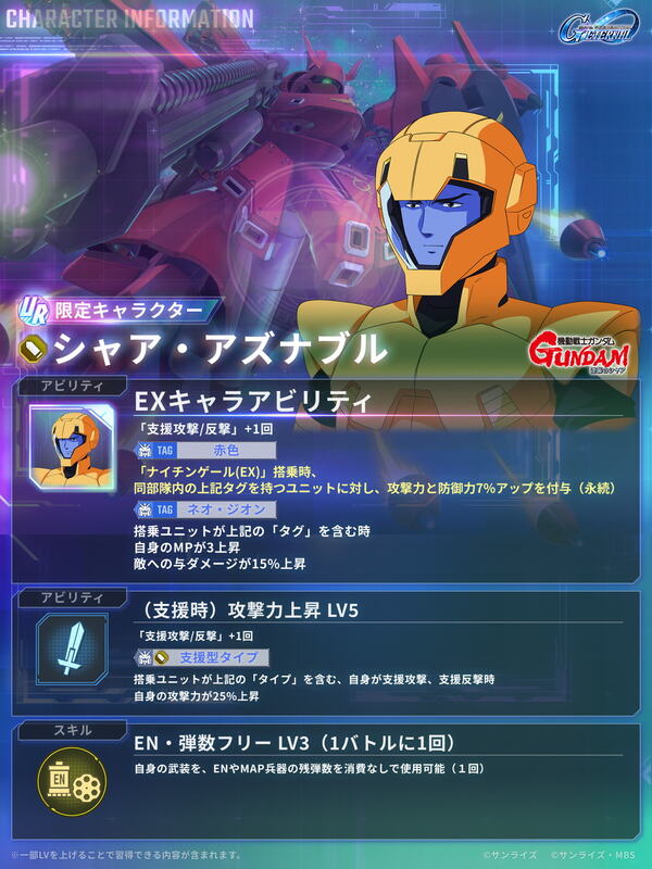 「ジージェネエターナル」URナイチンゲール(EX)&νガンダム(ダブル・フィン・ファンネル装備型)(EX)が登場!のスクリーンショット2