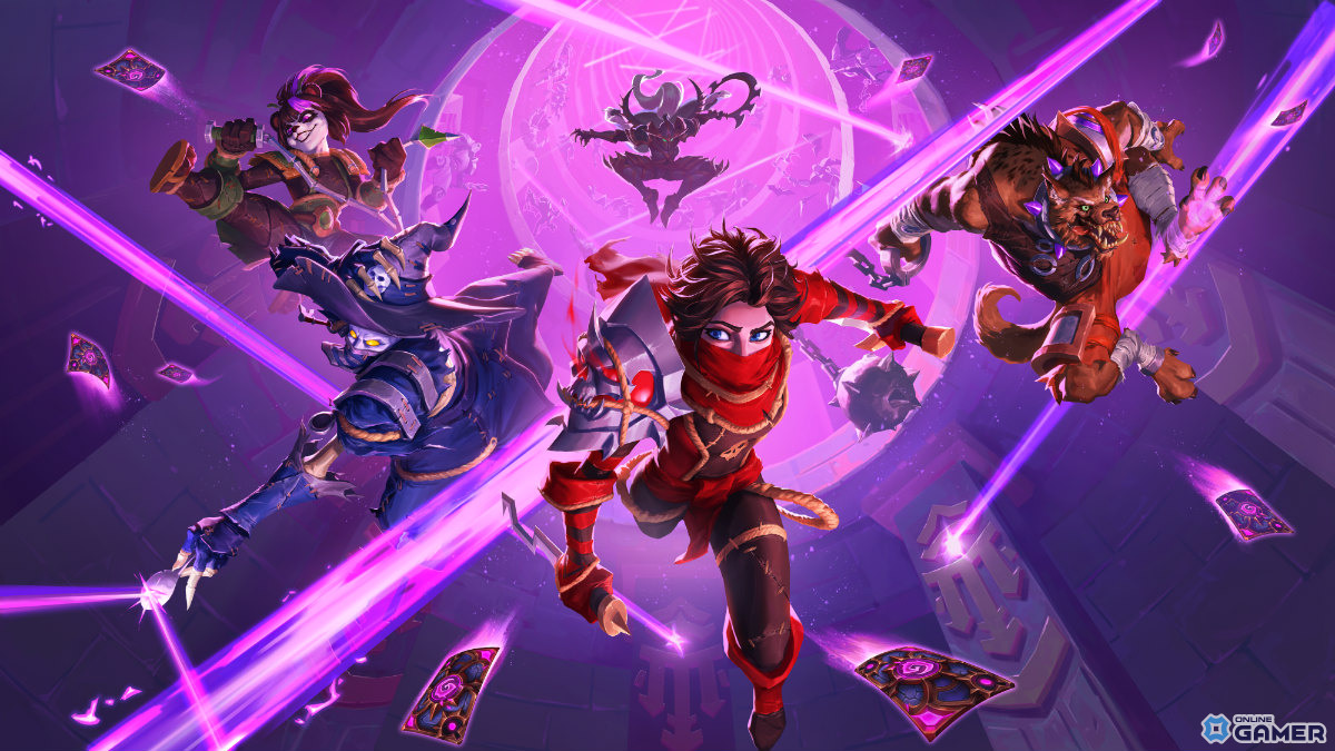 「ハースストーン」新拡張「ヴァイオレット監獄脱出計画！」が7月8日配信！新キーワード「仕込み」が登場のスクリーンショット1
