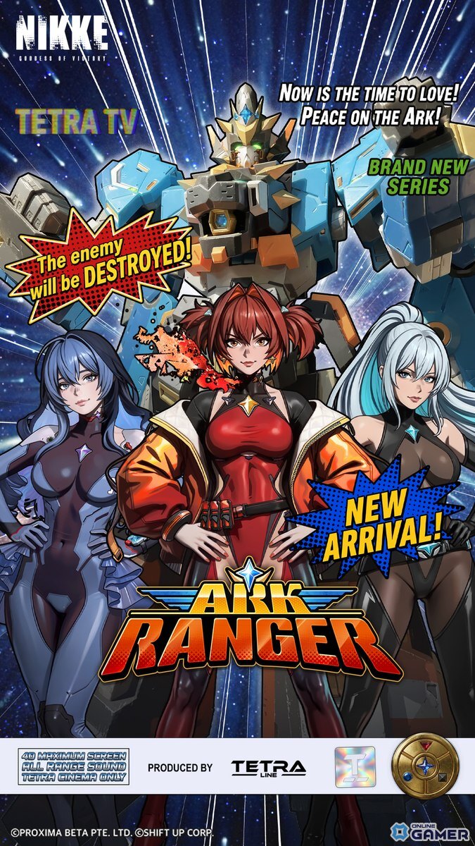 「NIKKE」アークレンジャー・ブラック(CV:三瓶由布子)が6月11日実装!新イベント「ARK RANGER」開催のスクリーンショット6