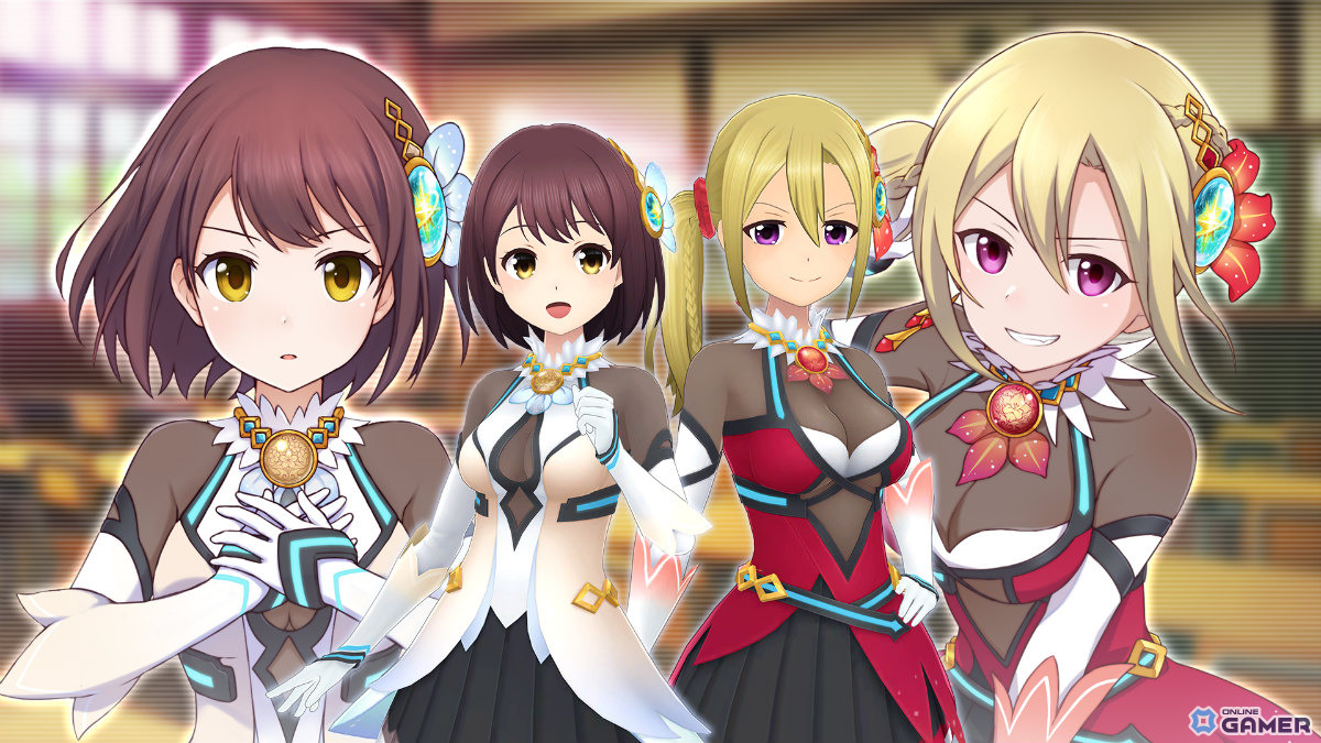 「アリス・ギア・アイギス」×「バトルガール ハイスクール」コラボ開催!酒出茉梨&御剣風蘭がプレイアブル参戦のスクリーンショット2