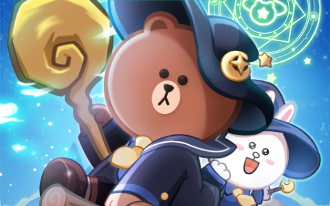 「LINE マジマジ」事前登録開始!ブラウンやコニーと魔法で逆転を狙う新作マージパズル