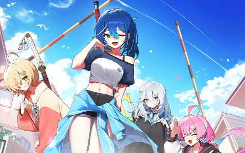 「パールインブルー」発表!“月刊ラブコメ”がコンセプトの美少女系RPG、ティザーサイトと公式Xが公開