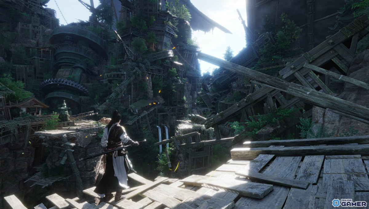 「風燕伝:Where Winds Meet」大型アップデート「不見山」第二章「天谷」が8月20日に実装!断崖が連なる雲上の高地へ足を踏み入れようのスクリーンショット11