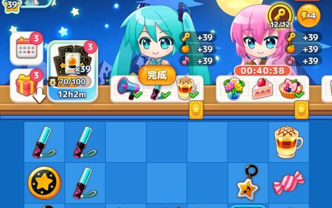 「初音ミク ぐらふぃコレクション なぞの音楽すい星 Re:Merge」事前予約開始！ミクたち6人と星々を巡るパズルゲーム